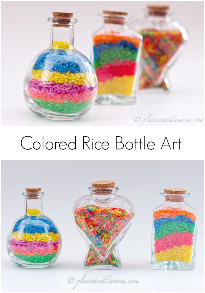 Colored Rice Bottle Art Header