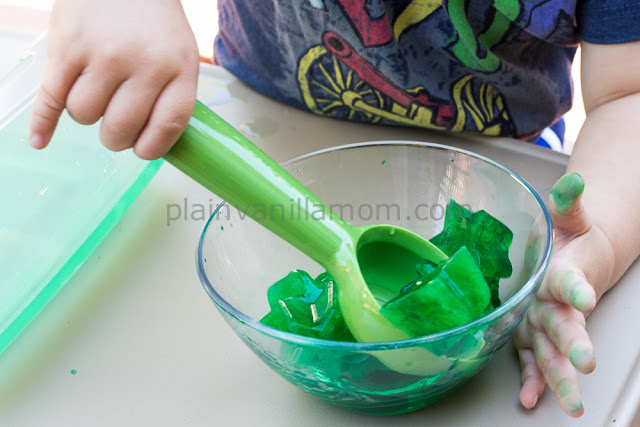 Green Week Highlights & Some Ice and Water Play