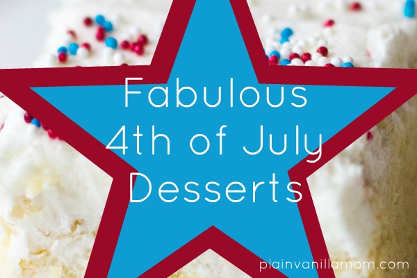 4th of July Desserts Round Up
