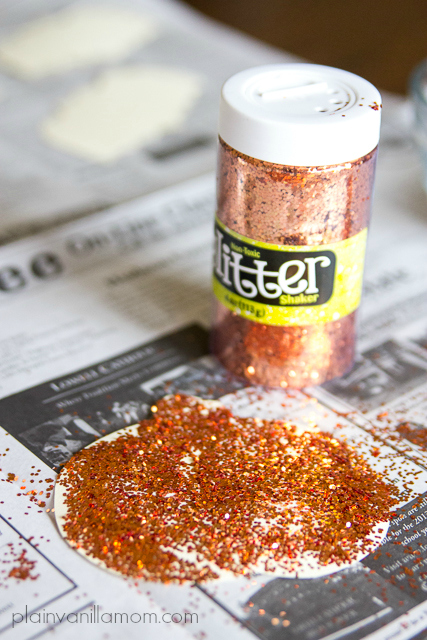 Halloween Glitter Garland