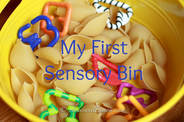Alphabet Soup: A My First Sensory Bins Post