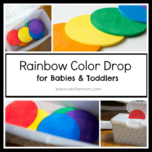 Rainbow Color Drop Game for Babies and Toddlers
