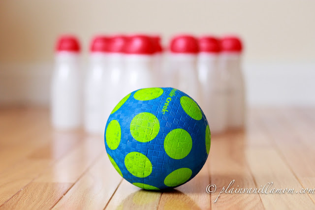 Coffee Creamer Bottle Bowling