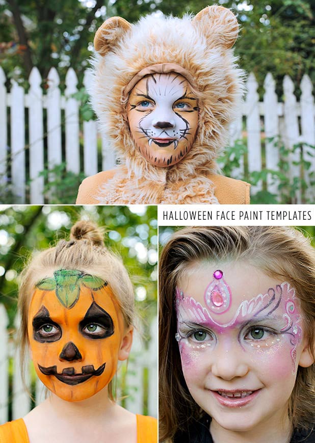 Halloween Face Painting Ideas #PBKHalloween