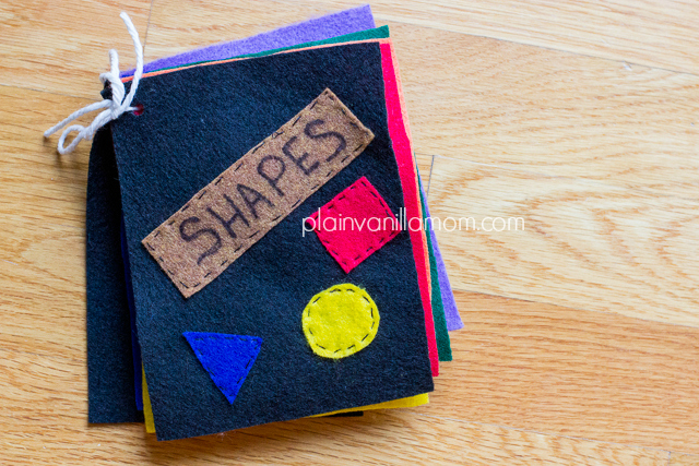 Felt Book of Shapes