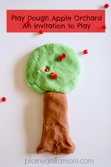 Play Dough Apple Orchard