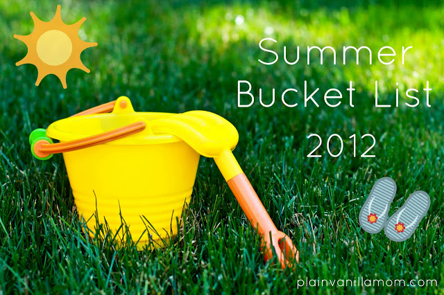 Summer Bucket List 2012