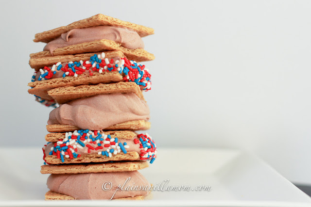Sweet Sundays: Graham Cracker Ice Cream Sandwiches