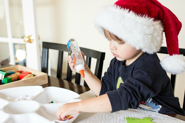 Decorating Foam Christmas Trees