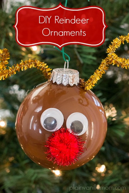 DIY Reindeer Ornament