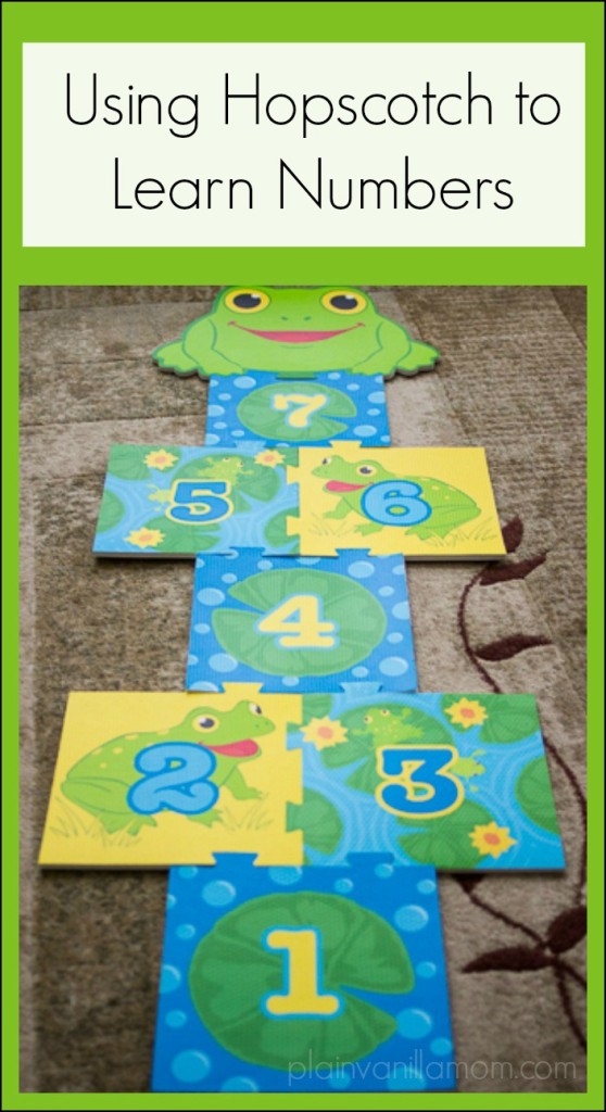 Using Hopscotch to Learn Numbers