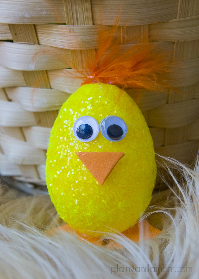 Easter Chick Egg Craft