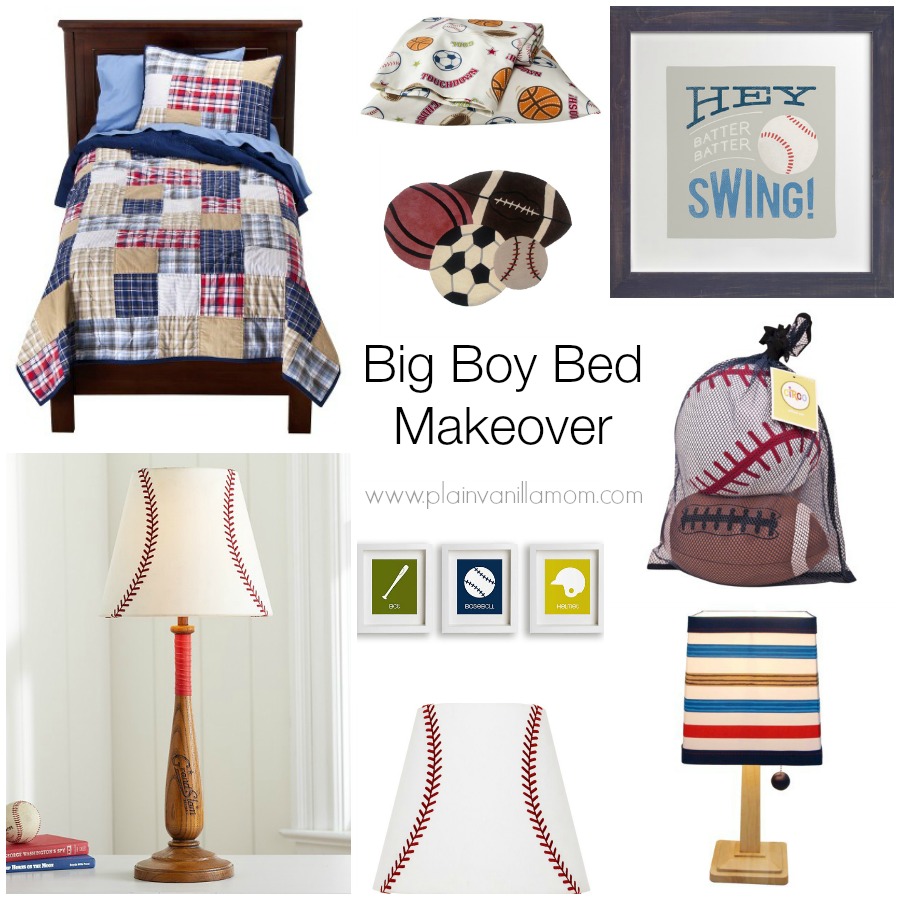 A Big Boy Bed Makeover