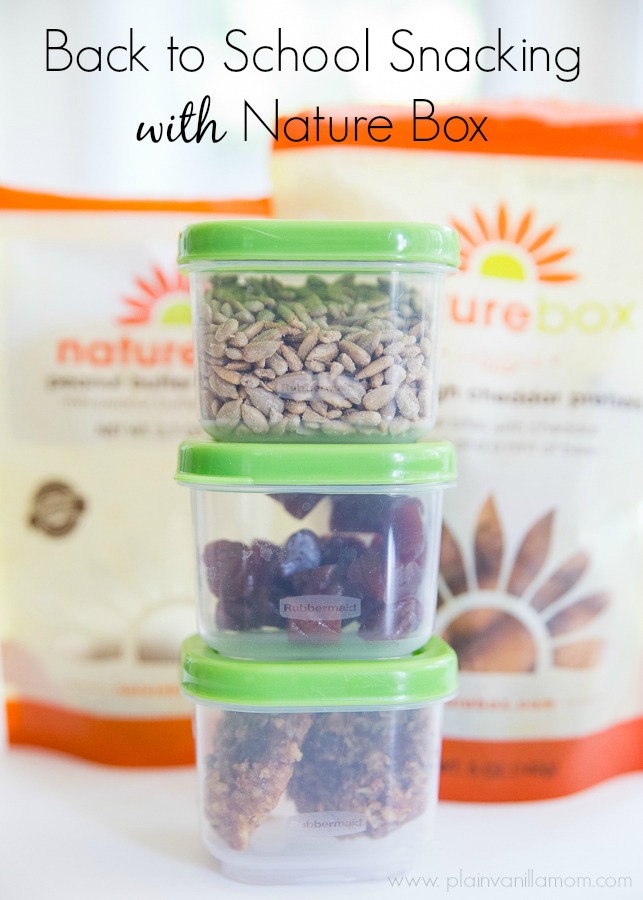 Back to School Snacking With Nature Box