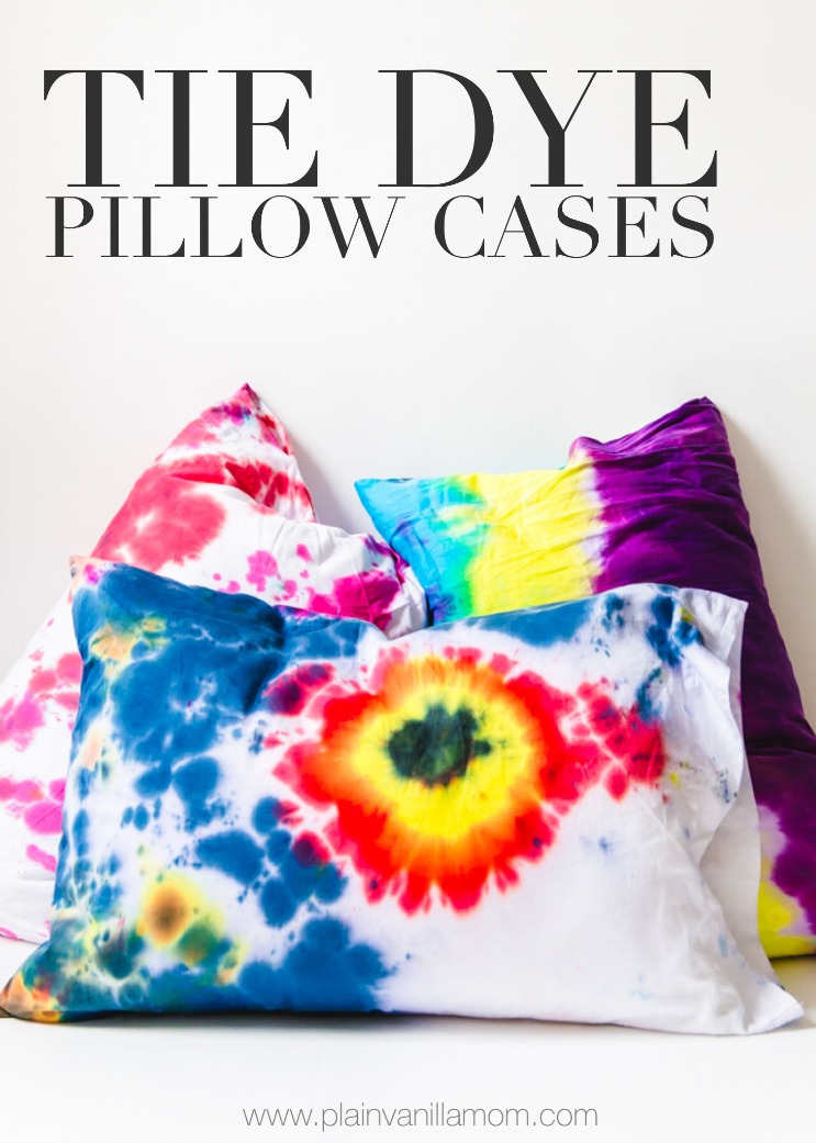 It's a Tie-Dye Sleepover Party! | How to Tie-Dye Pillow Cases