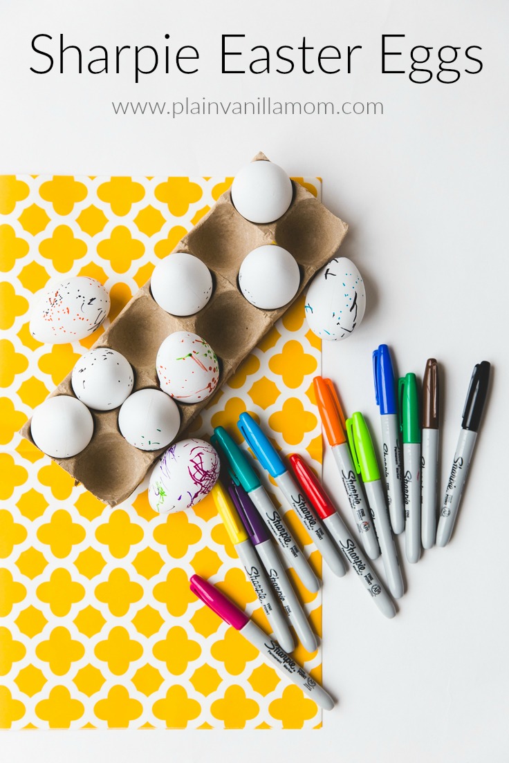 Sharpie Easter Eggs