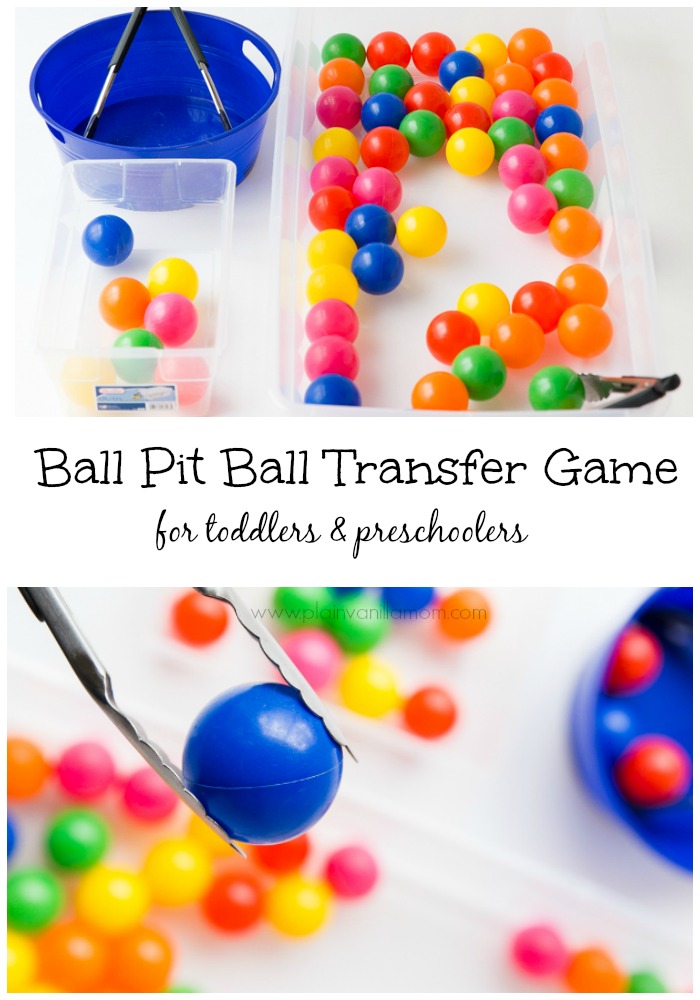 Ball Pit Ball Transfer Game