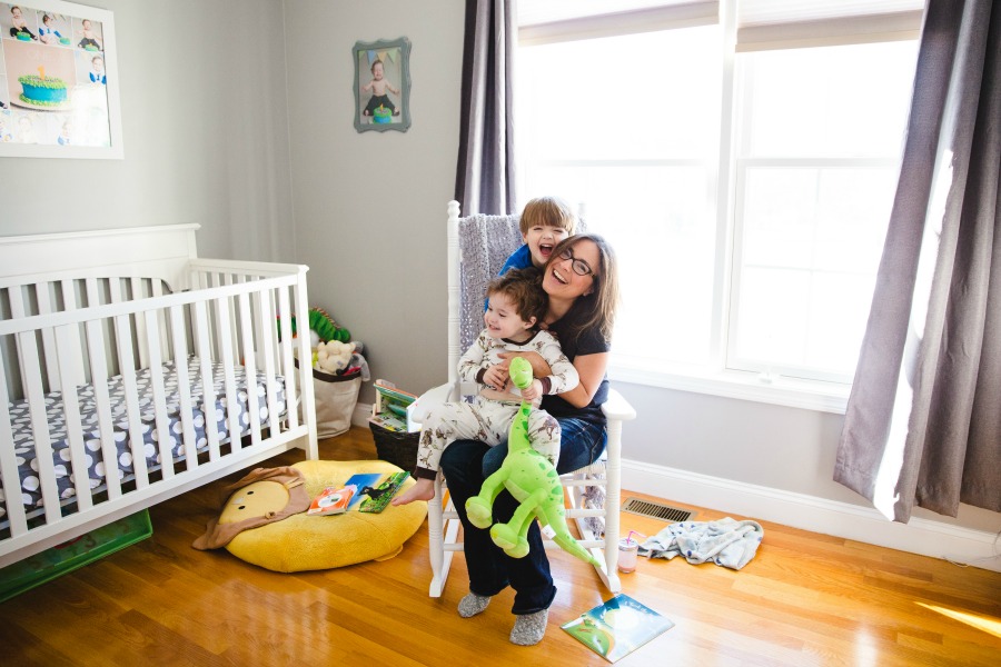 Have fun taking self portraits with your kids