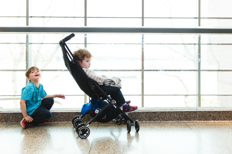 gb pockit stroller is great for travel #sponsored