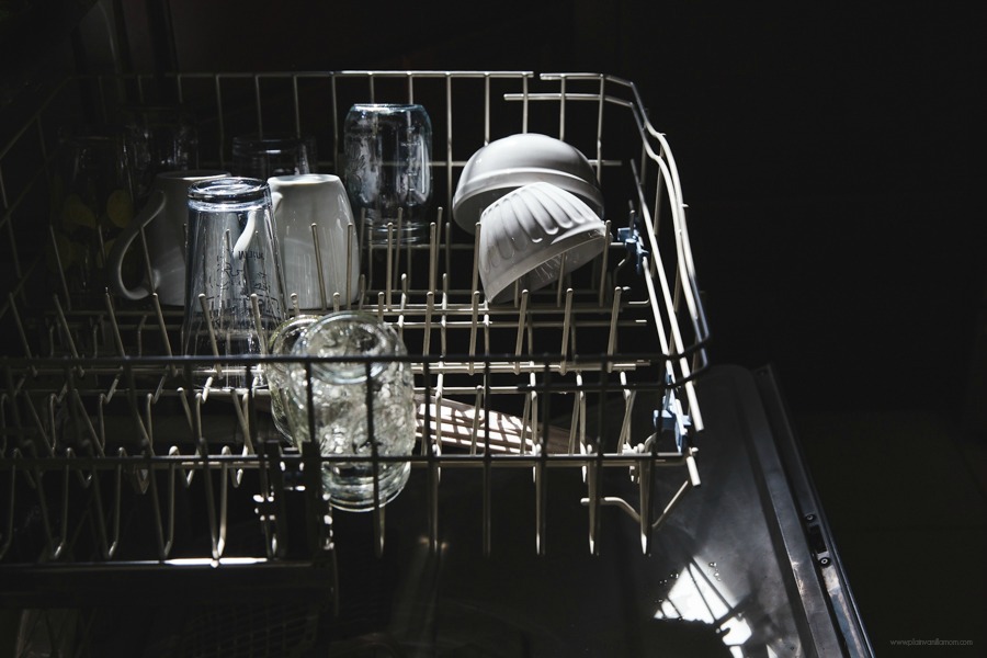 Dishes in Dishwasher