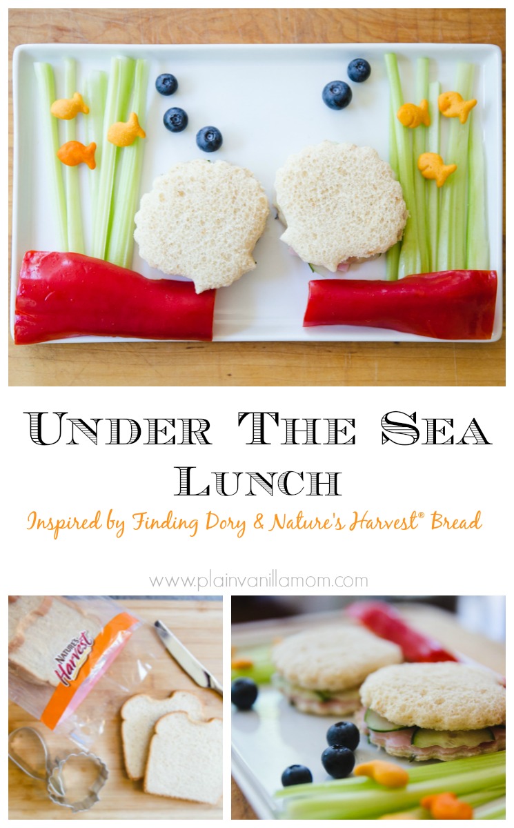 Under The Sea Lunch Inspired by Finding Dory and Natures Harvest