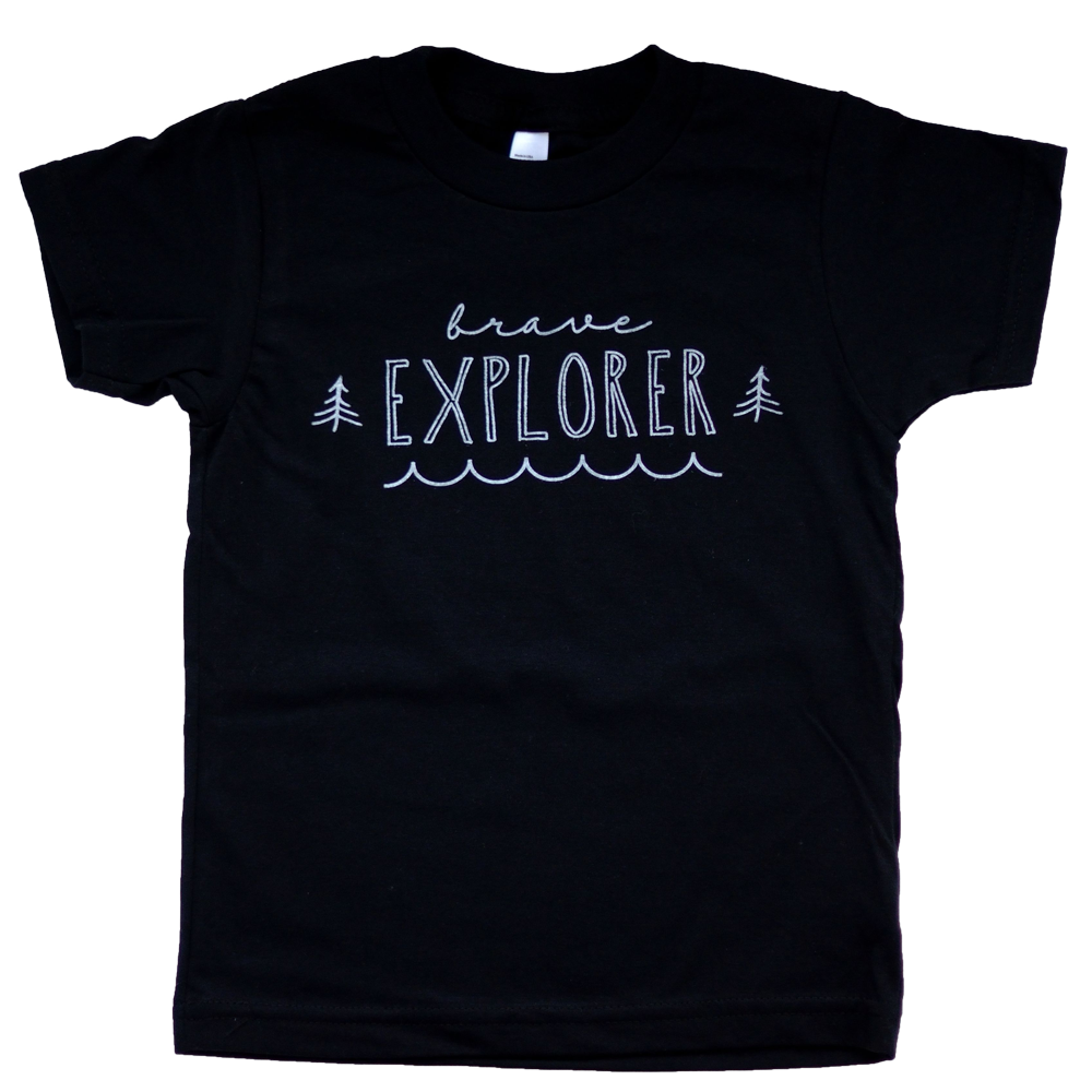 Wolf Pup Threads Brave Explorer Tee #ad